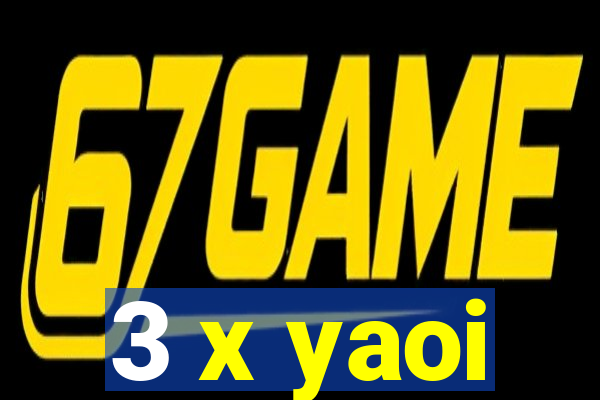 3 x yaoi